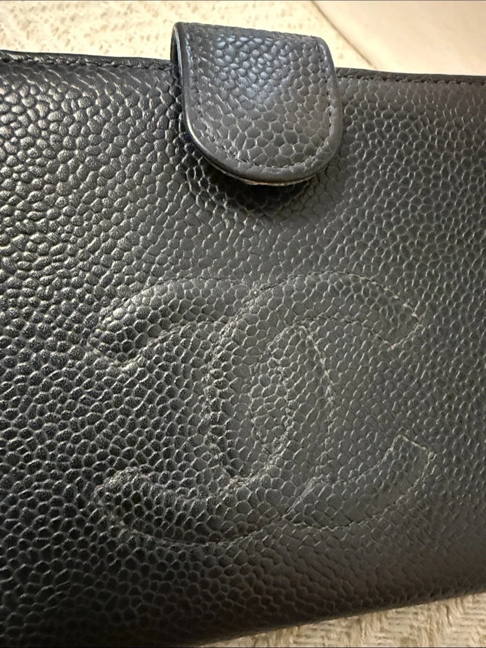 CHANEL authentic black